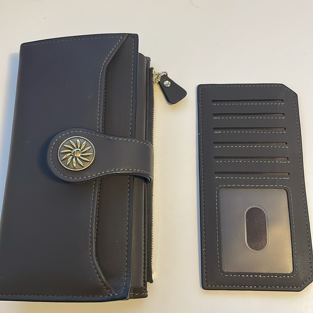 NWOT Travelambo Black Wallet - Picture 2 of 5